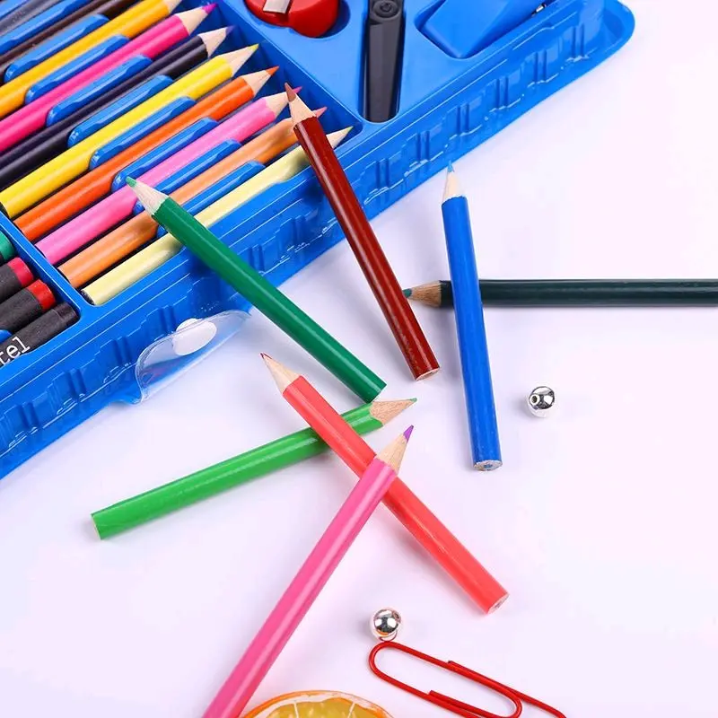 Crayon Anak Set Koper / Perlengkapan Mewarnai Anak / Colouring ART Set 150 Pcs Paper Pen 5