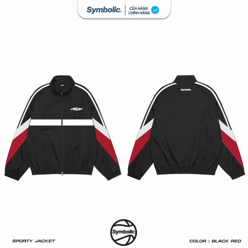 Symbolic Sporty Jacket áo khoác dù lót lưới