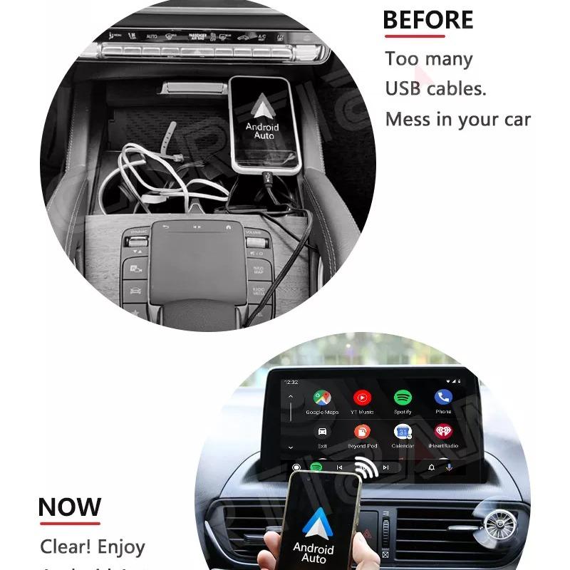 Bộ chuyển đổi Android Auto + Apple CarPlay không dây CARTIZAN CPA-300 cho màn hình ô tô hỗ trợ Ảndroid Auto và CarPlay 2