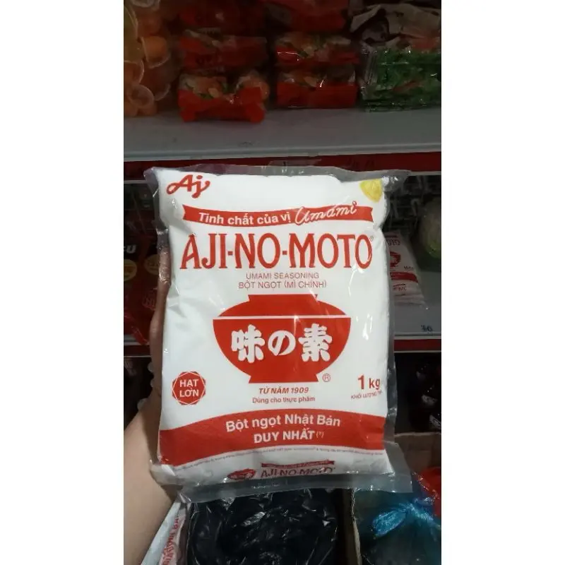 Mì chính Ajinomotor 1kg hạt lớn công nghệ Nhật Bản gia vị không thể thiếu cho món ăn 4