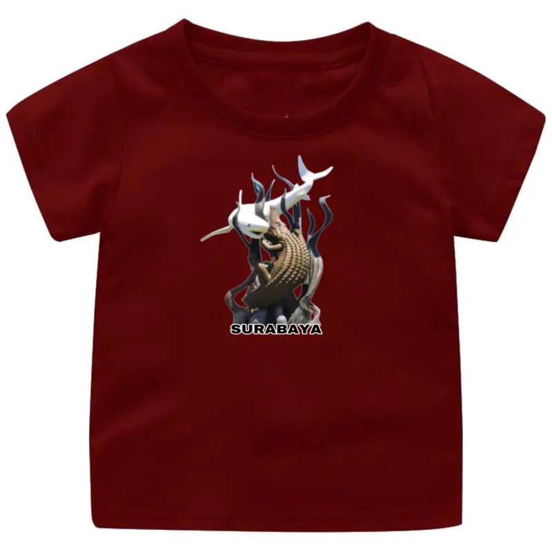KAOS OBLONG ANAK TUGU SURABAYA BAHAN AKTUN COMBED 1