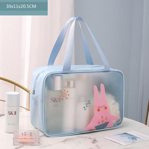 Product Introduction of Túi đựng đồ trang điểm, đựng mĩ phẩm du lịch, đồ makeup. skincare, túi mỹ phẩm trong suốt PVC chống nước T110 - Hasara 5