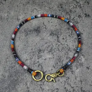 Tali Tas Rantai Dompet Pria Panjang Etnik Wallet Strap Snaphook Alloy Premium