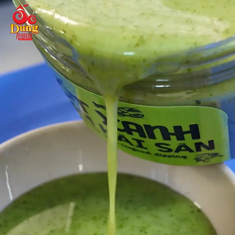 Sốt ớt xanh ngon mê ly Dung Mama 250g, nước chấm muối ớt bất bại của mọi loại món hải sản, thịt nướng, thịt gà, rau củ 2