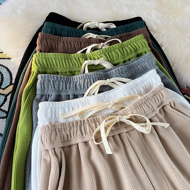 Waffle Plain Shorts For Men With 2 Pocket 1