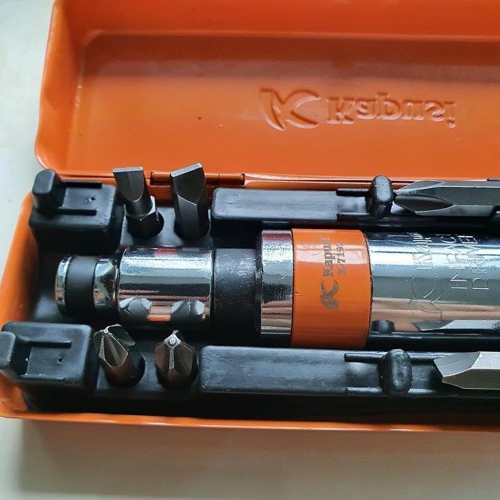 kim khí Bộ vít đóng kapusi japan 7 chi tiết bộ tô vít đóng kapusi