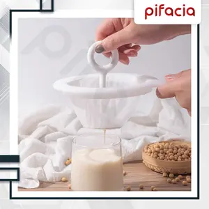 PIFACIA Saringan Kain Kopi Teh Saringan Dapur Minuman Alat Penyaring Bahan Stainless