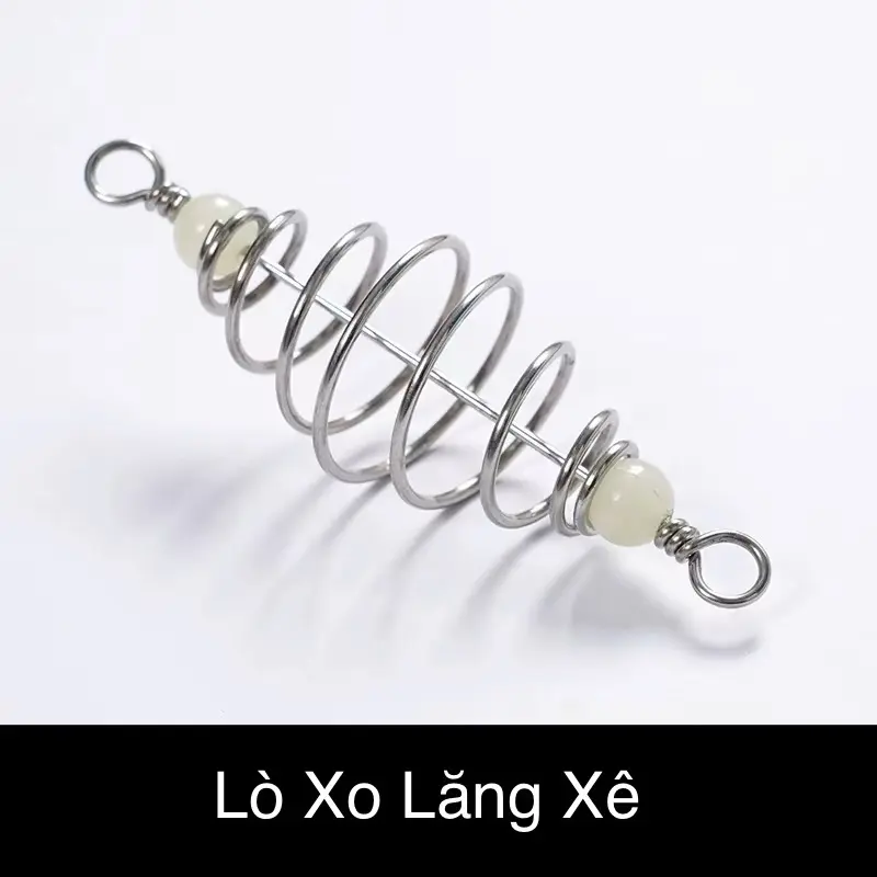 Lò xo lăng xê câu cá, lò xo lăng xê buộc lưỡi câu cá Bắt Cá Fishing Đi Câu Bi