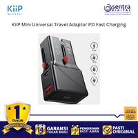 Gambar KiiP C24T International Travel Adapter Dual Port USB A USB C PD 20W Fast Charging dari Sentra Digital Kota Surabaya 2 Tokopedia