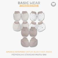 Gambar FLUFFY Sarung Tangan dan Kaos Kaki Bayi Rib Khaki (Isi 3 Pasang) STKR KKI NB - KHAKI dari Fluffy Baby Store Kota Administrasi Jakarta Timur 2 Tokopedia