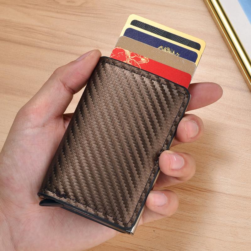 Product Introduction of Lightweight anti-theft and anti-magnetic metal card case, business aluminum alloy card case, card holder bag for men 8