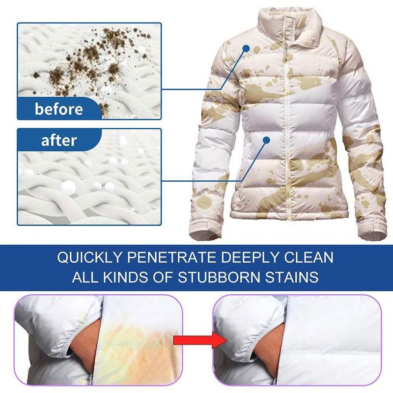 Product Introduction of 20pcs/bag Clothes Cleaning Wipes Down Jacket Stain Wet Wipes Removal Remover T8P2 21