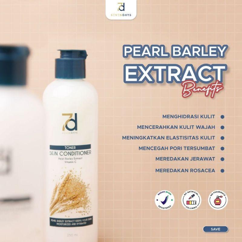 Seven Days Toner Skin Conditioner With Pearl Barley Extract 250ml (Ssc) 1