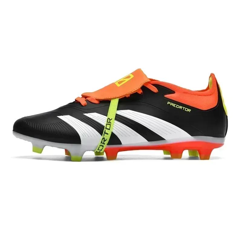 Men TF/FG Soccer Shoes Futsal Original Society Football Boots Professional Ultralight Football Shoes Women Non Slip Cleats Tenis 6