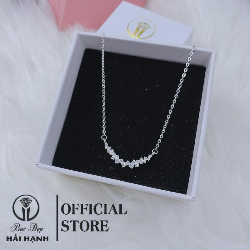 Product Introduction of Dây bạc ta liền mặt hình mỉm cười cho nữ siêu xinh _HHJ 1