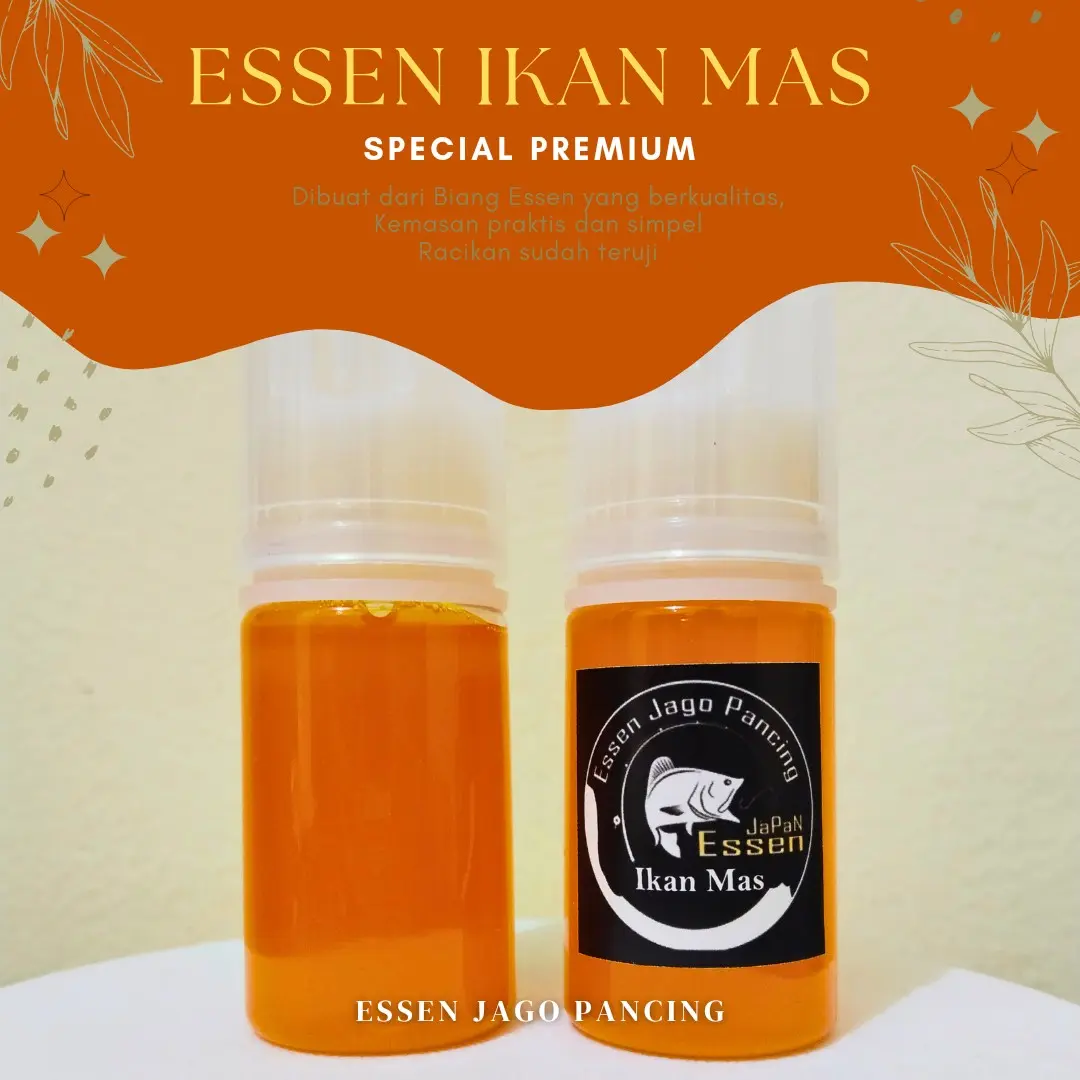 UMPAN MANCING ESSEN IKAN MAS PREMIUM dan Pancing Bawal