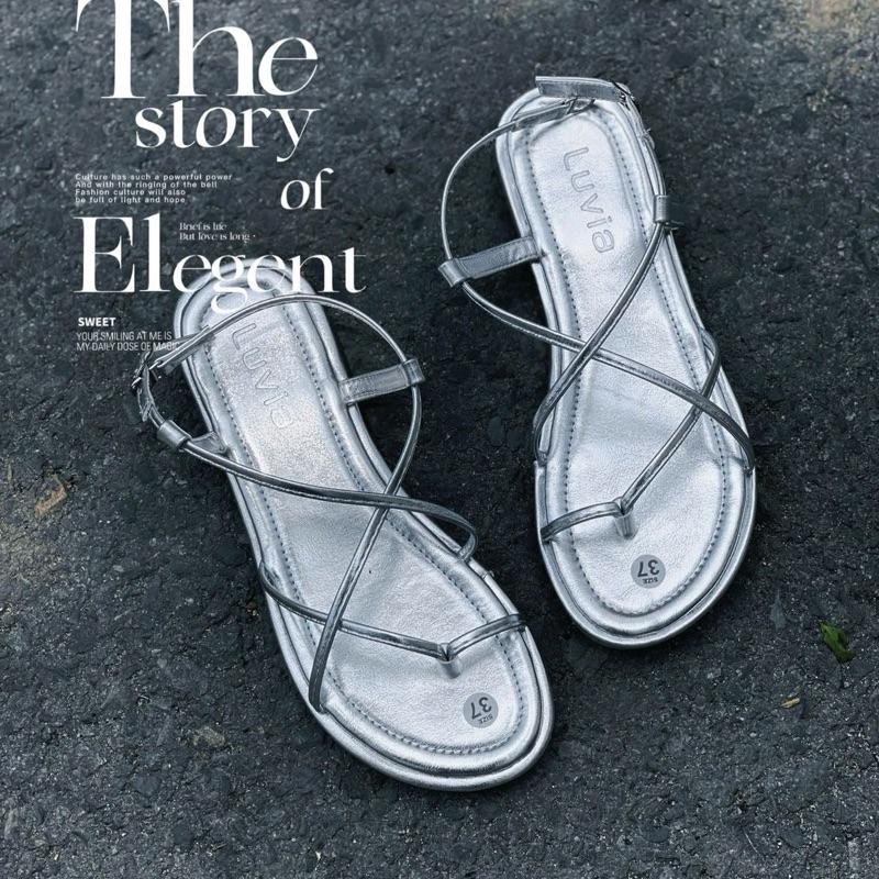 Giày Sandan dây (nhí)xinh xắn , đế bệch dễ mang ,mẫu chuẩn size(chân tròn tăng dùm shop 1size).