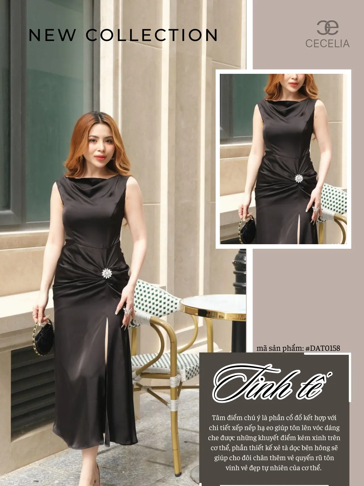 CECELIA ĐẦM THIẾT KẾ KHOE TRỌN ĐƯỜNG CONG CƠ THỂ - DAT0158