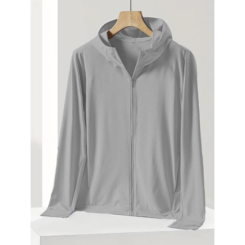 Jacket - Polyester 90%, Spandex 10% - Lightweight, Breathable, Full-Zip with Pockets - Long Sleeve for Golf, Hiking, Cycling, Fishing - Casual Outdoor Sports & Workout Gear - Versatile for Spring/Summebig  boystracksuit okami  tracccccbaggy  compression 2