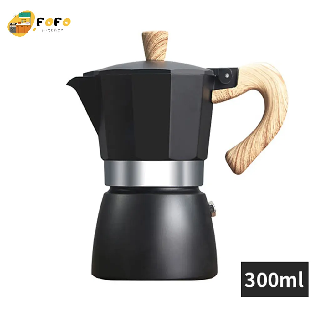 Ấm pha cà phê Moka Pot 150ml 300ML Bình pha cà phê moka có thể pha cà phê cappuccino/macchiato/latte