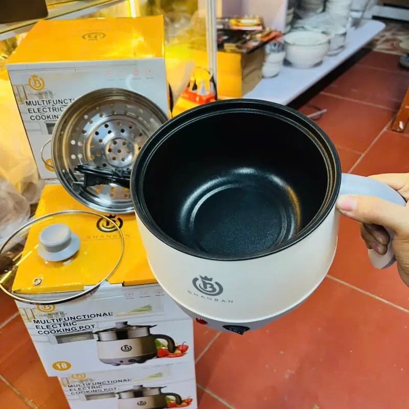 Nồi Lẩu Mini Điện Đa Năng Mandeli/Shaban 18cm 1