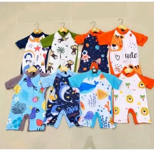 Adwadnshop Baju Renang Anak Pendek Motif Kartun Umur 1-10 Tahun
