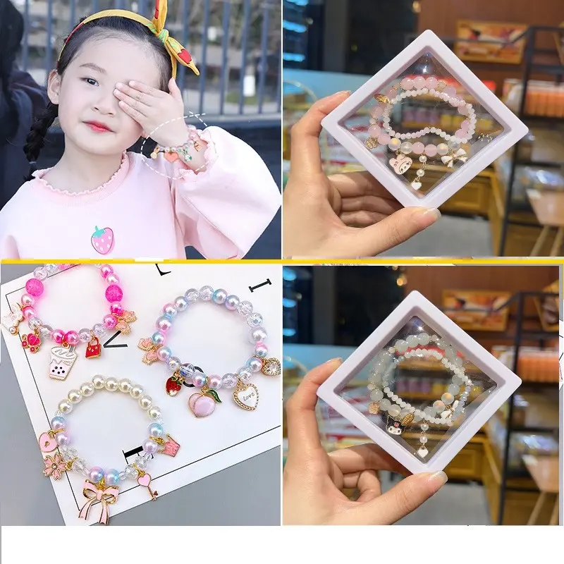 Vòng, lắc tay cho bé gái melody, Kuromi, gấu dâu, trà sữa