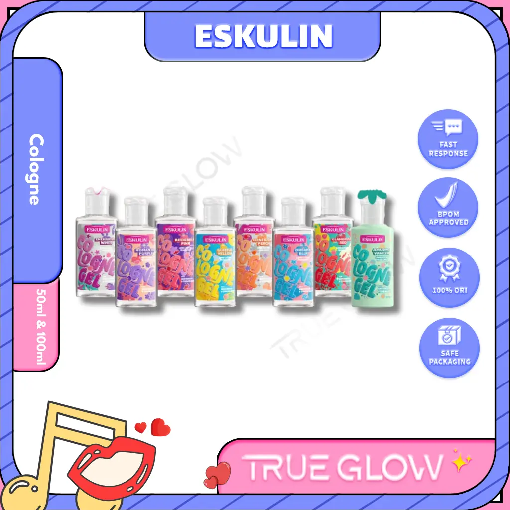 Eskulin Cologne Gel 50ml 100ml All Variant | True Glow