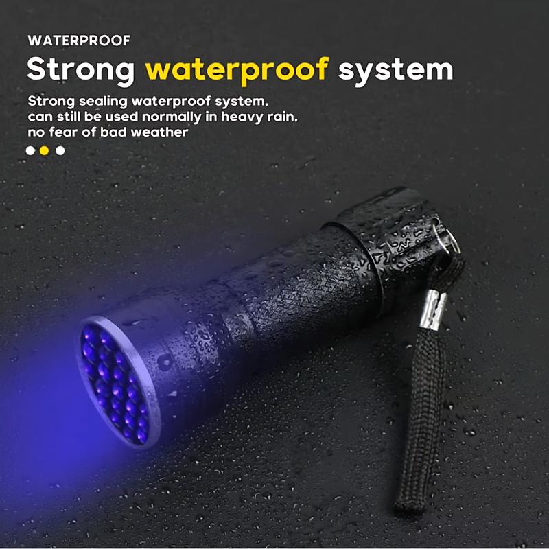 Ezren EZ-0482 Senter Lampu UV Ultraviolet 21 LED Money Detector 5