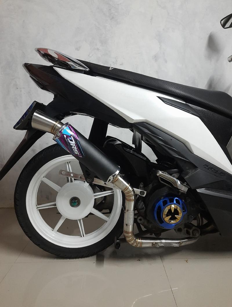 Product Introduction of Knalpot samlong DRS vario aerox beat nmax pcx mio dll original DRS RACING MUFFLER (Grade B) 3
