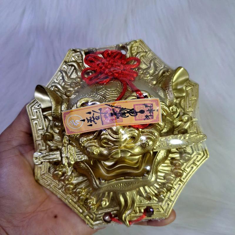 Hổ Phù An Gia Hóa Sát Ngũ Đế kích 1 5×15cm trang trí phong thủy chất liệu bột đá Decor Decor Phòng Trang Trí Nhà 4