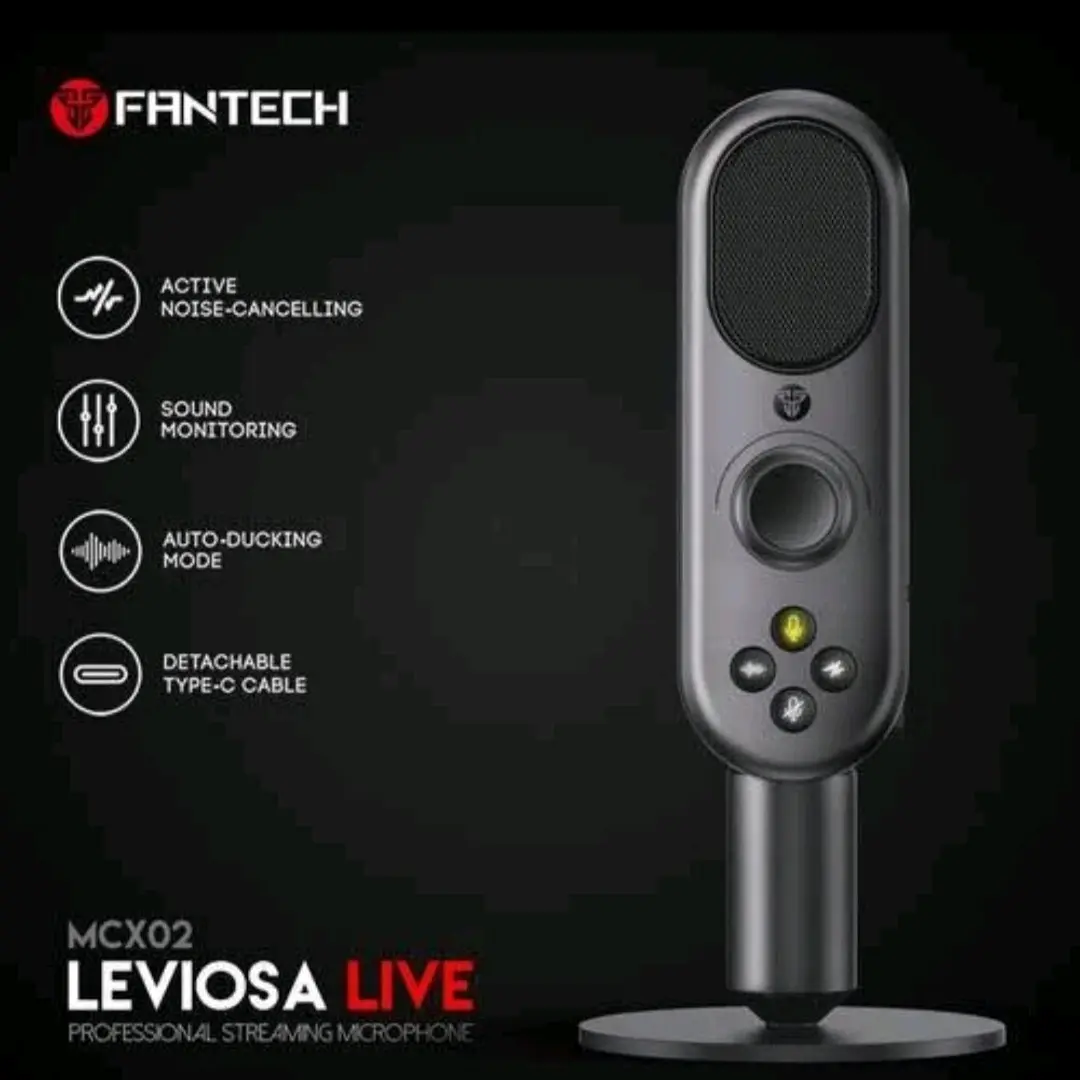 MICROPHONE CONDERSER FANTECH MCX02 LEVIOSA LIVE