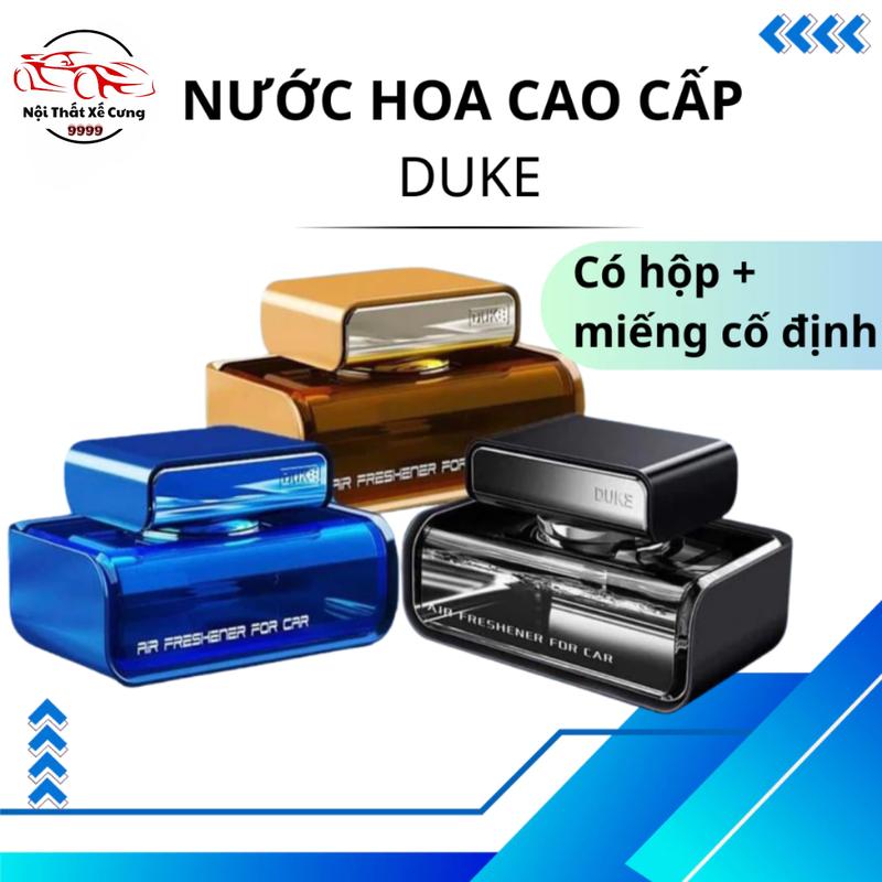 Nước hoa trên xe ô tô Duke chính hãng khử mùi chống say xe chiết xuất hoàn toàn từ thiên nhiên Nội Thất
