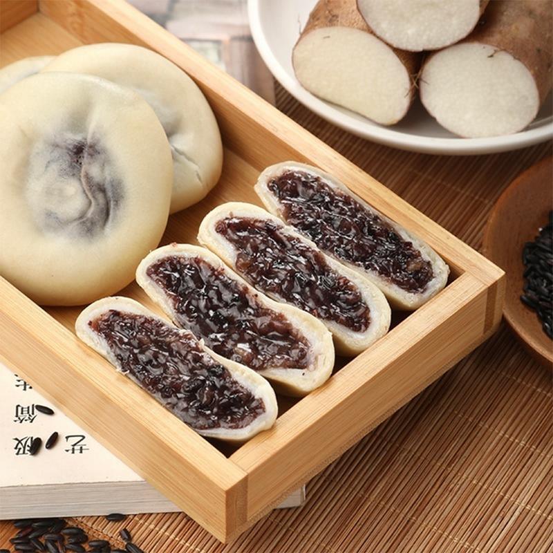 Bánh Nướng Đậu Đỏ Gạo Lứt Khoai Mỡ Hộp 450g Vị Ngọt Tự Nhiên - Đồ Ăn Vặt Nhà Họ Chu 4