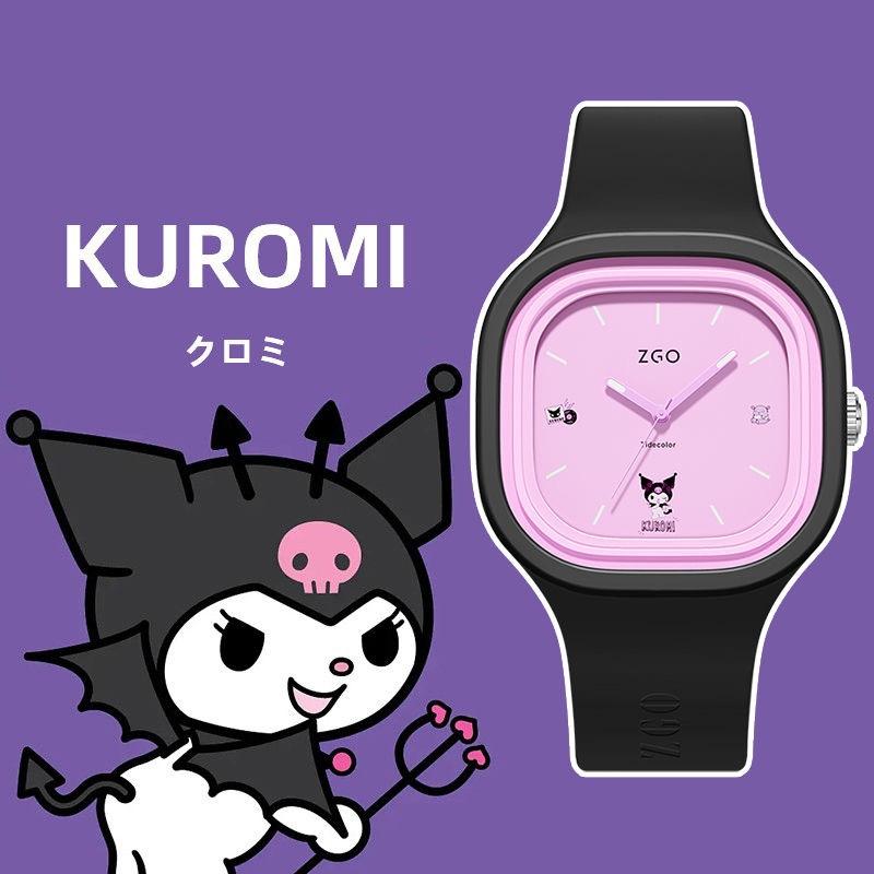 Đồng Hồ Hoạt Hình Sanrio My Melody, Dây Đeo Silicon, Dành Cho Bé Gái Và Trẻ Em, Dễ Thương Và Kuromi, Đồng Hồ Thạch Anh, Chất Lượng Cao, Hoàn Hảo Làm Quà Tặng, Hàng Mới Về Năm 2025 3