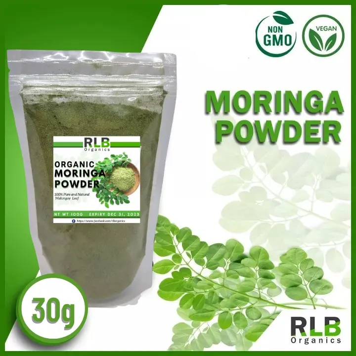 Pure Moringa Powder Malunggay Powder No Sugar 30g