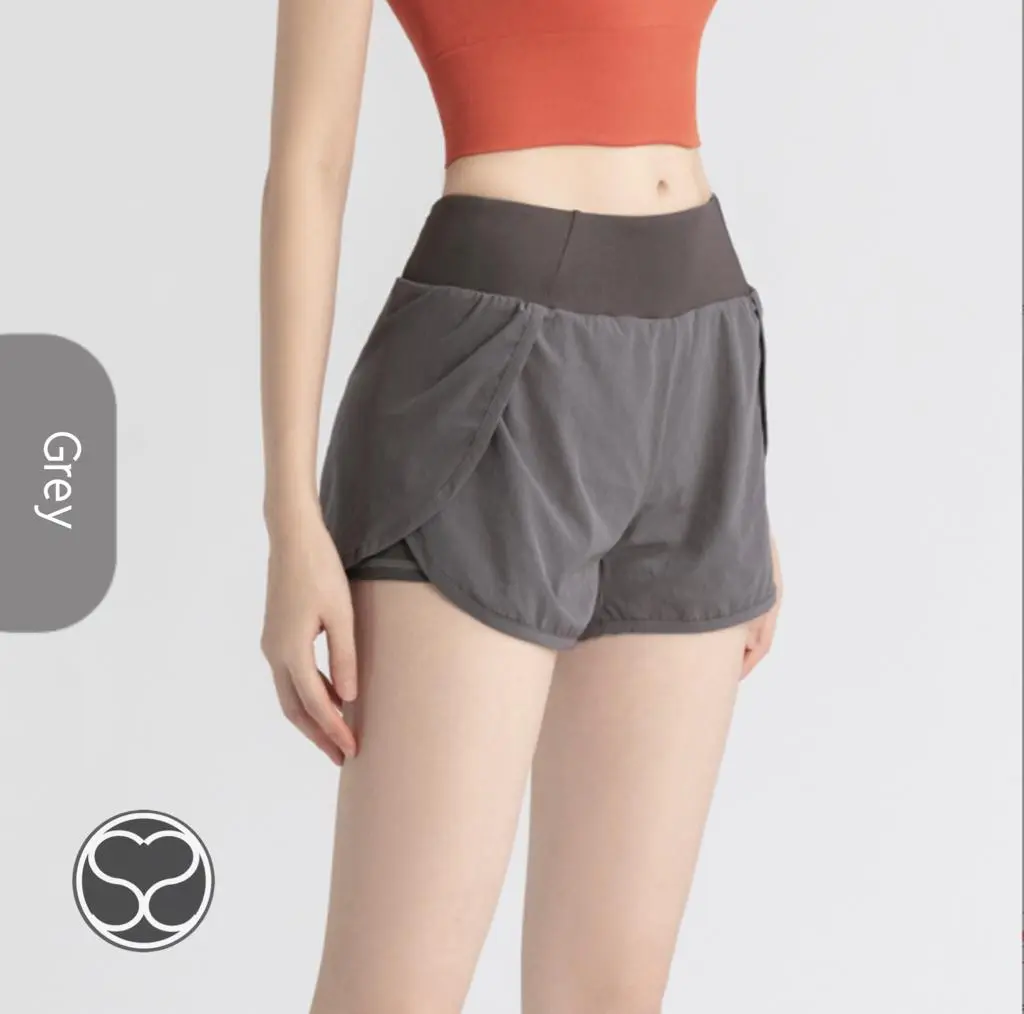 SecondShape - Luna Shorts Celana Pendek Olahraga Wanita Running Fitnes Sport