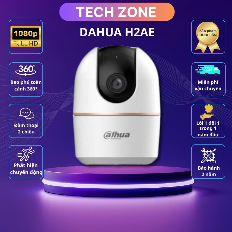 Camera wifi DAHUA H2AE, 1080 full HD, xoay 360, đàm thoại 2 chiều, cảnh báo còi hú tại TECHZONE VN