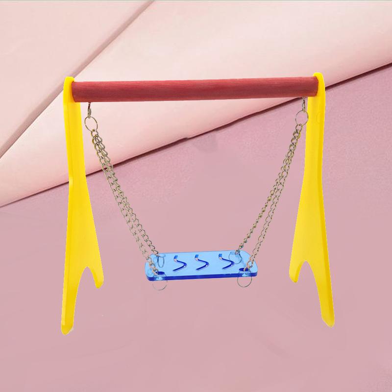 Pet Swing Rat Hammock Bite 18.5*10*18.5cm Yellow 6