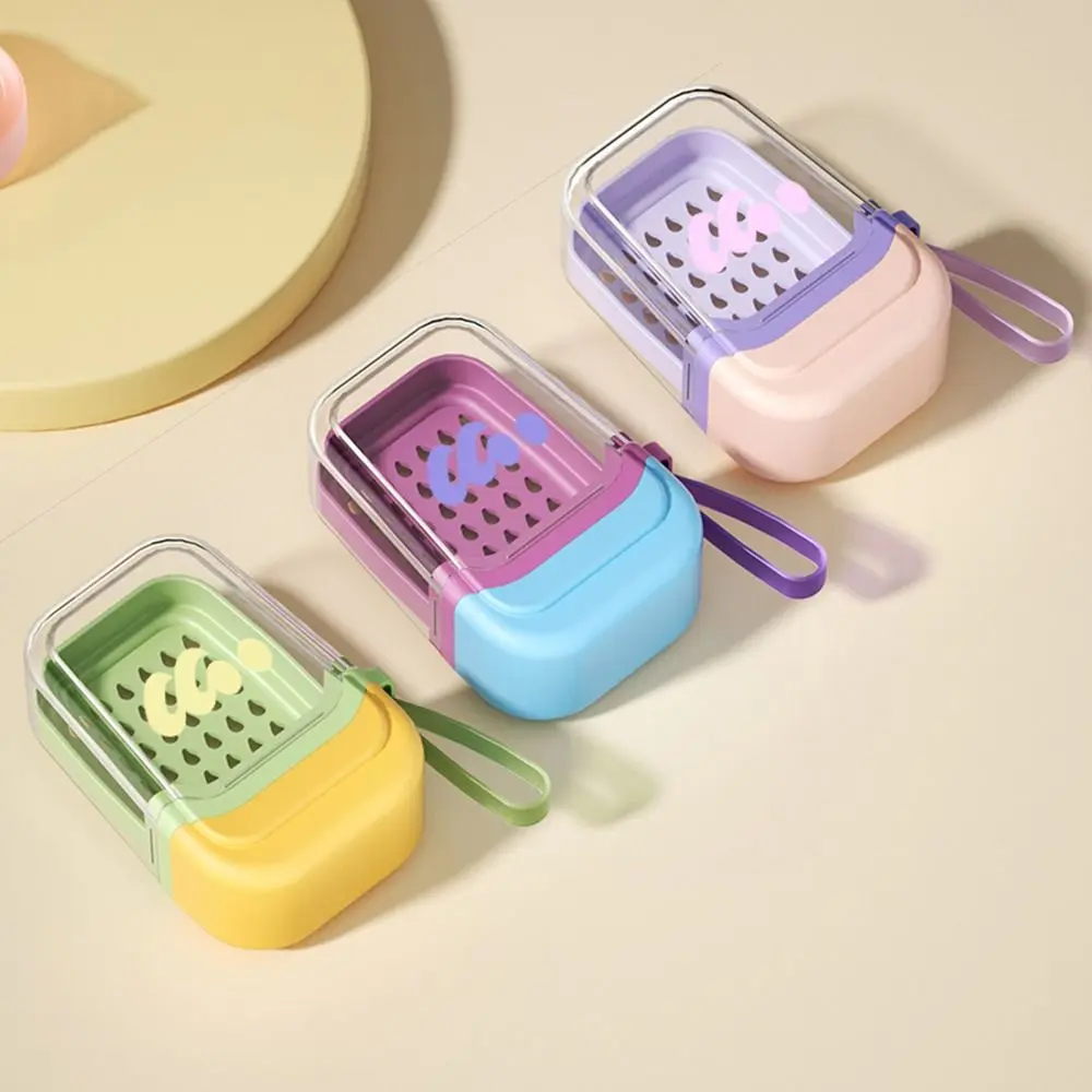 Cartoon Waterproof Dopamine Soap Box Plastic Sealing Sealed Soap Rack ...
