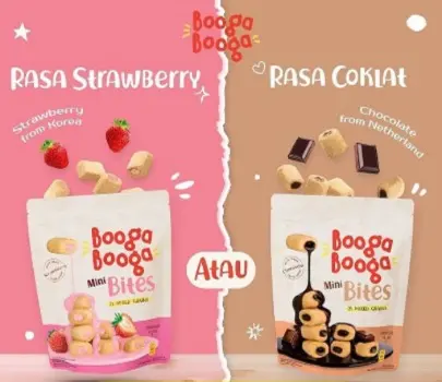 Booga Booga Mini Bites 80gr snack untuk anak- Yummy Bites 2