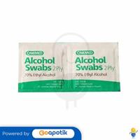 Gambar ONEMED ALCOHOL SWAB PIECE dari Apotek Clara Jaya By GoApotik Kota Administrasi Jakarta Timur 1 Tokopedia