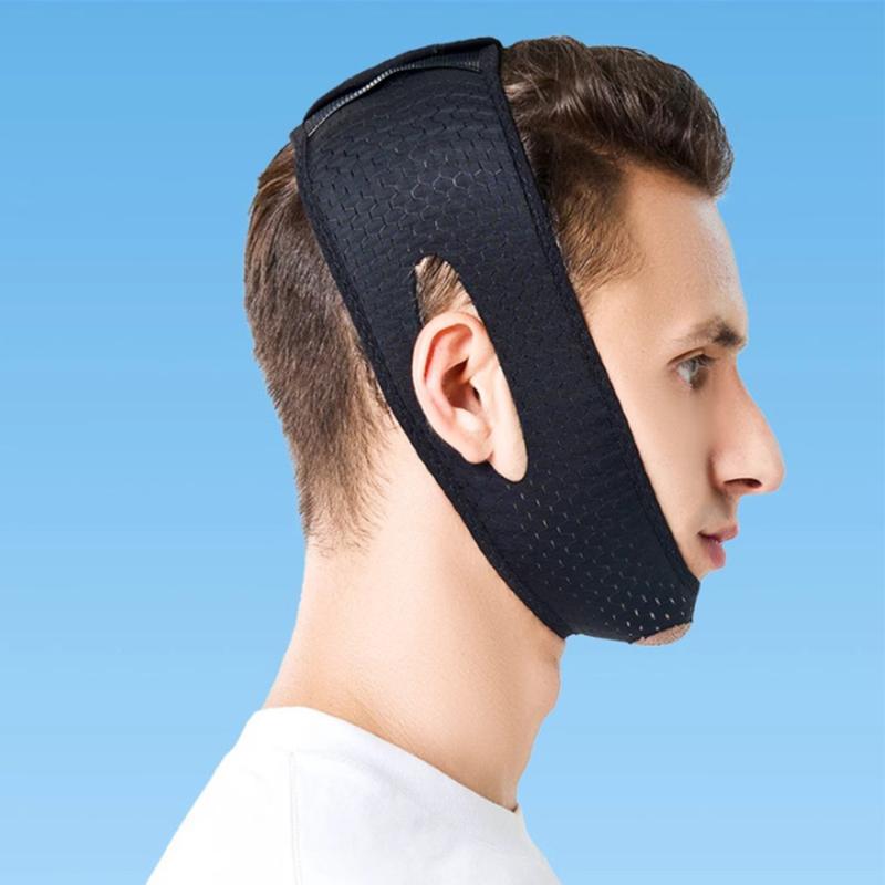 Product Introduction of Mặt Nạ Định Hình V-line, Dành Cho Nam Giới, Băng Quấn Bó Sát Được Cập Nhật, Làm Săn Chắc Và Săn Chắc Đường Viền Hàm, Giảm Cằm Đôi Và Da Chảy Xệ Massage 2