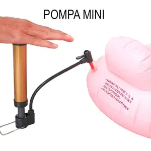 Pompa Balon Tangan Manual / Alat Pompa Angin Bola Pelampung / Pompa Bola