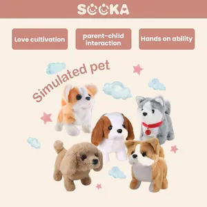 Sooka Mainan  Boneka Anjing Dapat Bergerak Dan Bersuara Menggunakan Baterai Toys SK-GDG1086