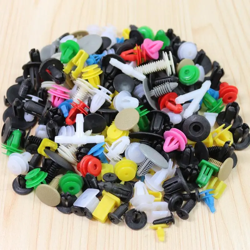 Random Color Car Fender Clip, Car Fender Clip Repair Kit, Car Clips Bumper Rivets, Car Retainer Clips, Universal Car Body Repair Tool Kit 2
