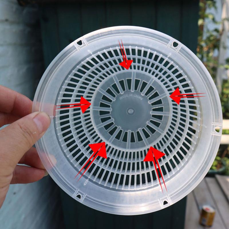 11/14cm Mesh Pot Root Control Transparent Flowerpot For Orchid Flower Breathable Growth Container Garden Plastic Flower Pot 3