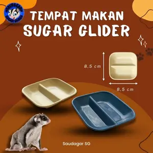 Tempat Makan Sugar Glider Mini Skat 2 Cocok untuk Joey/anakan
