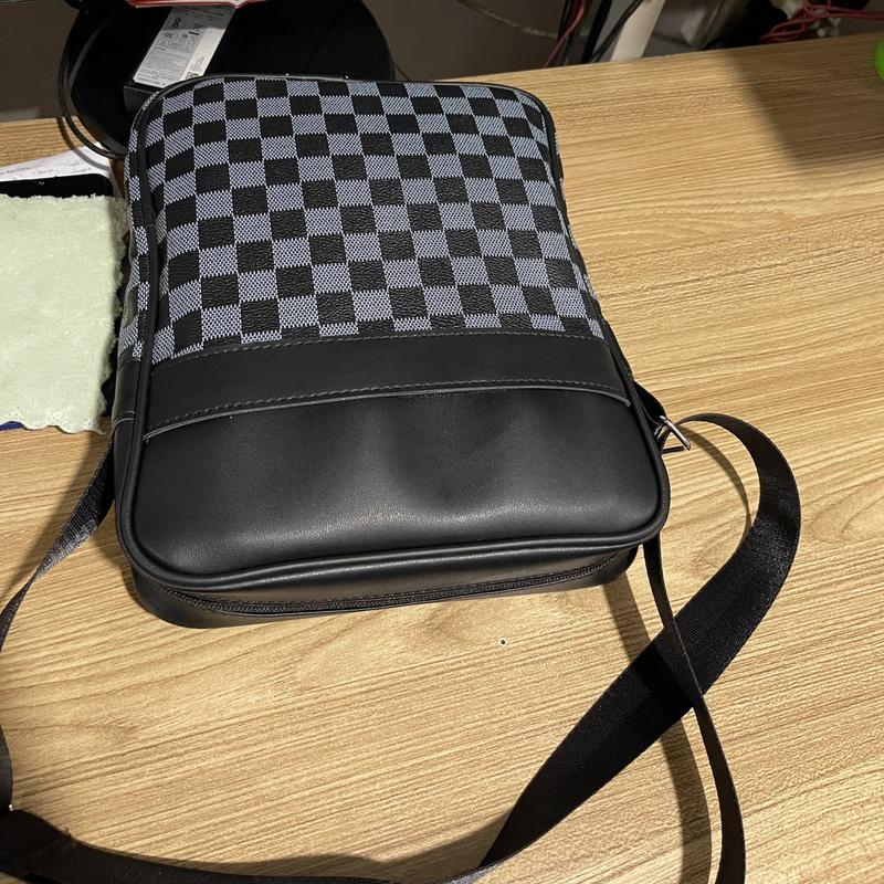 Product Introduction of Túi đeo chéo Học sinh caro cao cấp da loại 1 đẹp dẻo mịn F53 [Hình thật] Bag 31