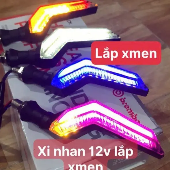 [1 đôi] xi nhan chữ z trung quốc chạy hiệu ứng audi gấp khúc (điện 12v) Phụ Tùng